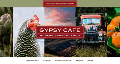 Desktop Screenshot of gypsy-cafe.com