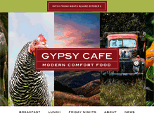 Tablet Screenshot of gypsy-cafe.com